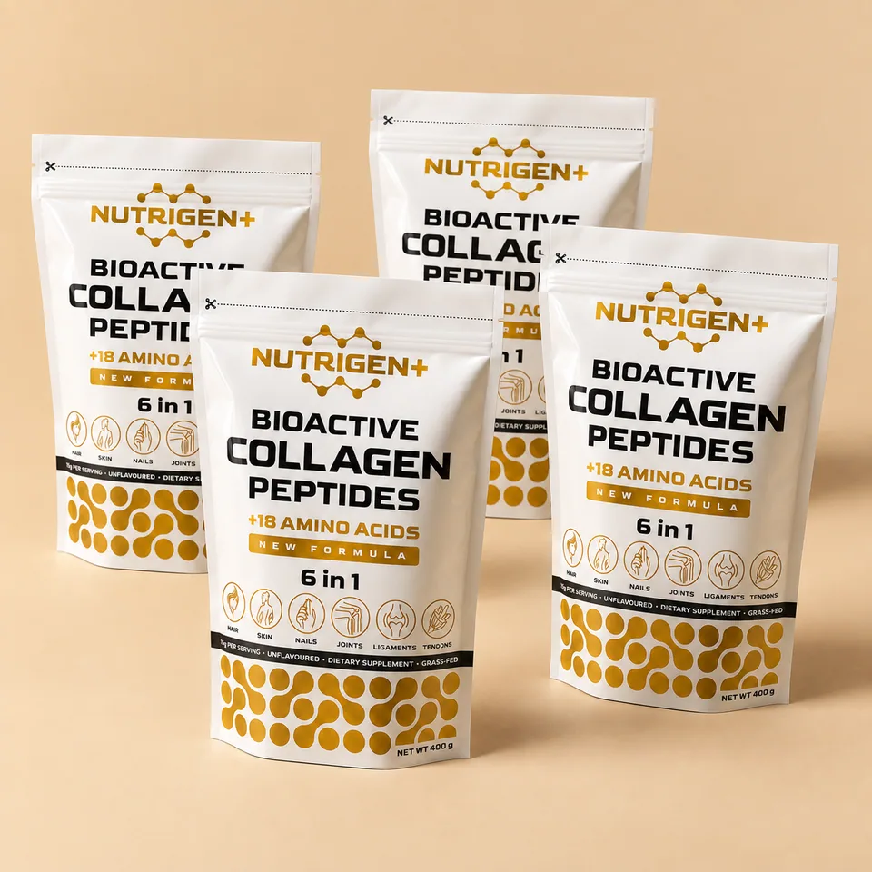 4× Биоактивен колаген 6 в 1 NutriGen+