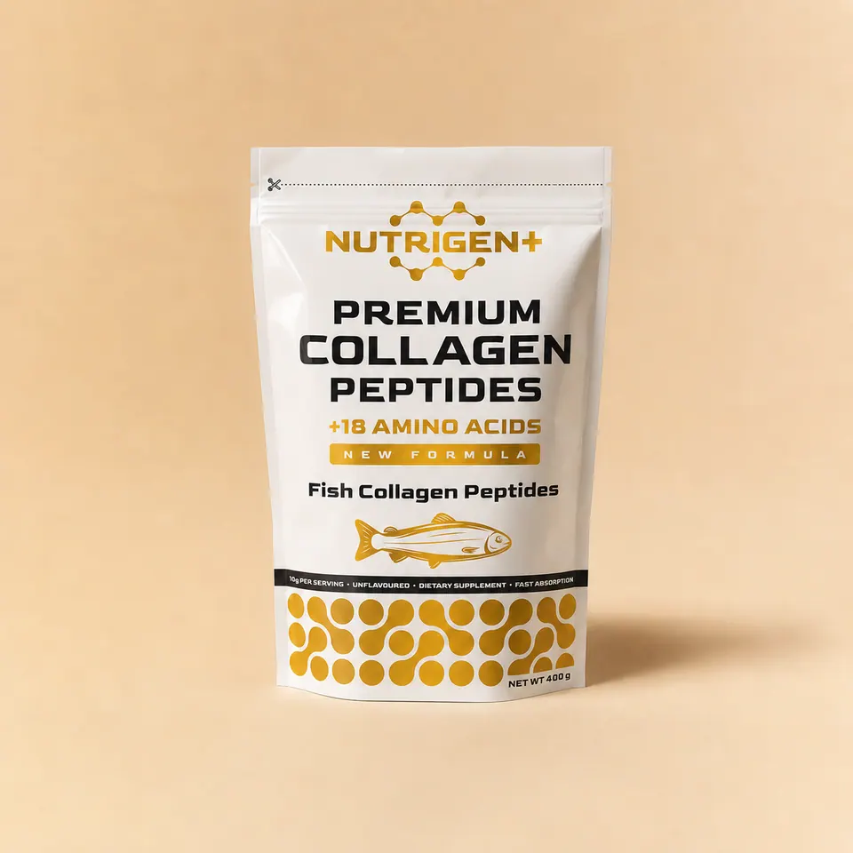 Опаковка NutriGen+ Премиум рибни колагенови пептиди